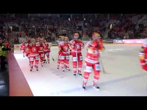 HC Oceláři Třinec-děkovačka po zápase s K.Vary (4:0)