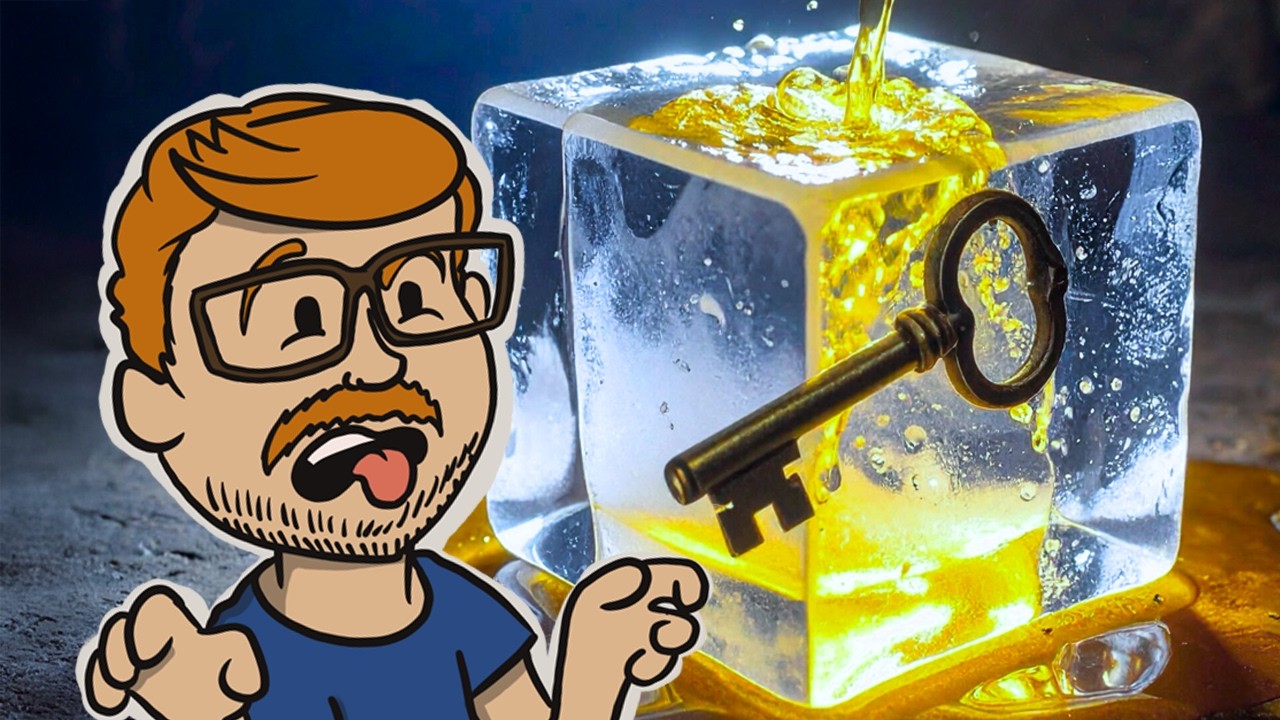 Julian pees on ice to explore WEIRD thermal physics