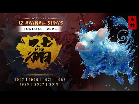 2026 Animal Signs Forecast: Pig [Joey Yap]