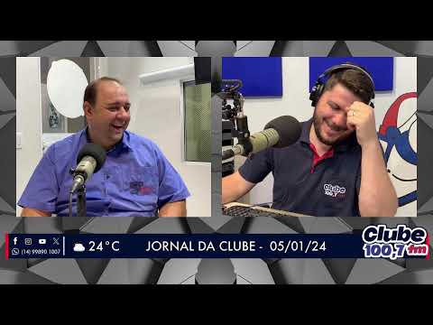 Jornal da Clube - 05/01/24 - Edição da Manhã
