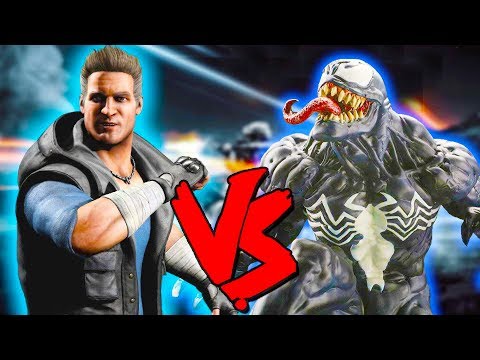 Johnny Cage Vs Venom Army - Epic Battle - Mortal Kombat Costume Skin Mod