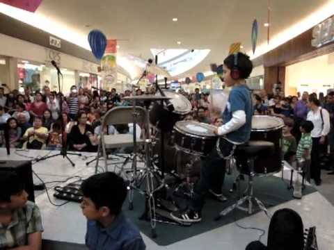 Afterlife Switchfoot drum cover 6 year old kid Gael Moran