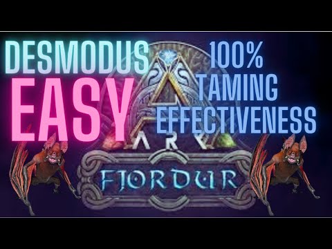 Desmodus Easiest 100% Taming Guide