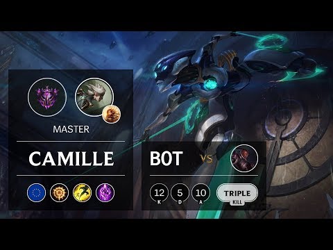Camille Bot vs Lucian - EUW Master Patch 9.18