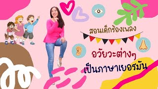 สอนเด็กร้องเพลงภาษาเยอรมัน อวัยวะต่างๆ (der Körper)