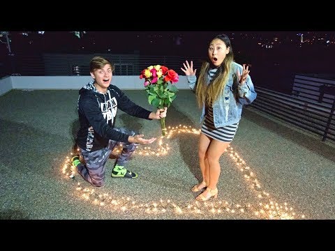 HE ASKED ME TO BE HIS GIRLFRIEND ON CAMERA!! (EMOTIONAL)