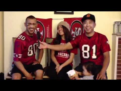 Niner fans having fun!!!!!