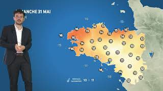 Illustration de l'actualité La météo de votre dimanche 31 mai 2026
