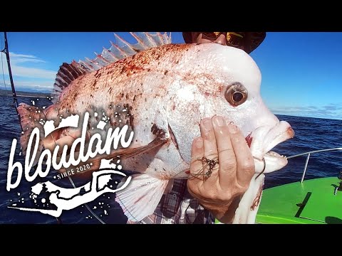 MONSTER RED STUMPNOSE DEEP SEA FISHING SOUTH AFRICA