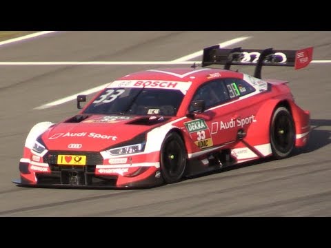 Audi RS5 DTM 2018 in Action at Hockenheimring-V8 Pure Sound