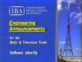 IBA ENGINEERING ANNOUNCEMENTS STANDBY SEQUENCE EARLY 80s MOCK RECONSTRUCTION