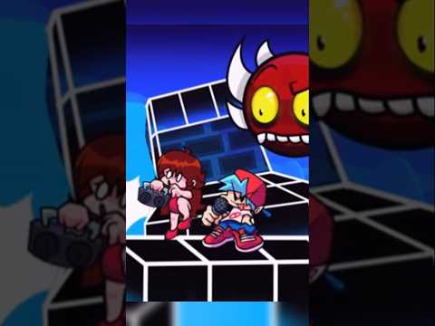 Friday Night Funkin_ - Fire in the Hole V5.5_ Update _ DLC _ New Songs (FNF Lobotomy Geometry Dash(