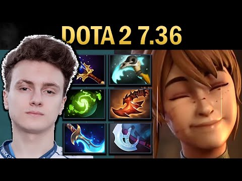 Marci Gameplay Miracle with Refresher and Aghanims - Dota 2 7.36