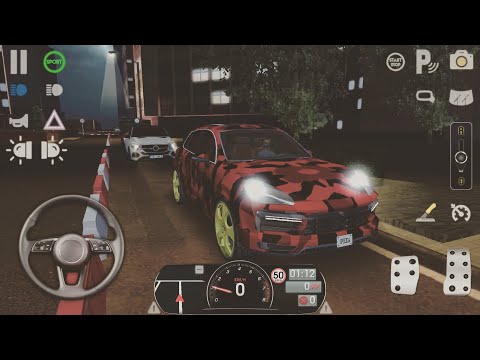 Porsche suv | Driving School Sim #14 | City Car Driving | Free mode | Android iOS Gameplay HD