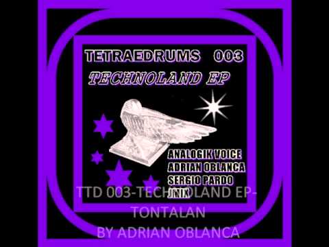 TETRAEDRUMS REF 003 -TECHNOLAND  EP-