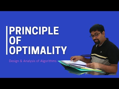 4.2 PRINCIPLE OF OPTIMALITY