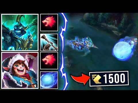 When you pick nunu and hecarim and run around the map at 1500+ MS ganking people the whole game