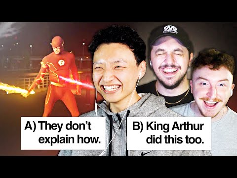 Explain That Arrowverse Scene ft. Comic Lads