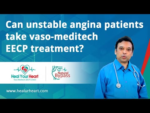 Can unstable angina patients take vaso-meditech EECP treatment?