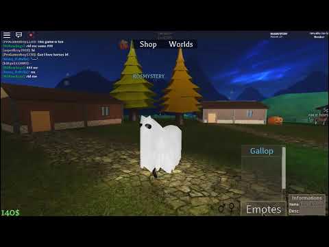Roblox Horse World *Ghost Horse and Snake Horse* Update (SPOOKY)