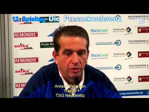 Pressekonferenz 12. Spieltag TSG Neustrelitz - FSV Budissa Bautzen