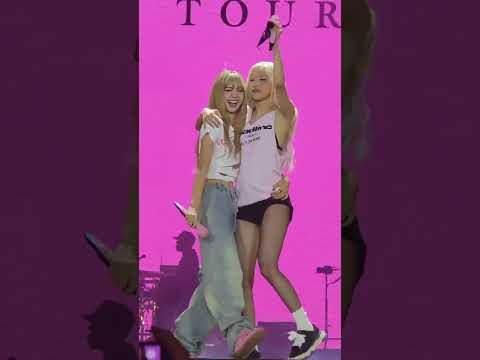 FocusCam Lisa and Rosé in London. #blackpink #lisa #rosé #jump #deadline