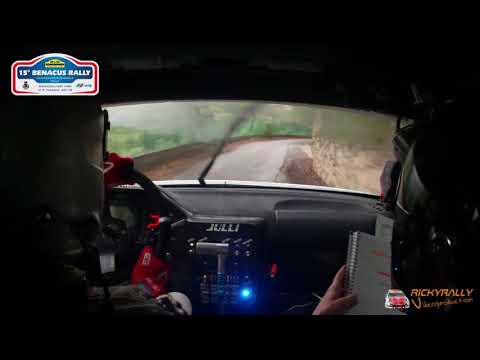 CAMERA-CAR MARAI - DAL DOSSO 15° BENACUS RALLY 2018 P S 1 LAGO