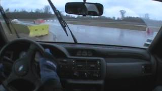 preview picture of video 'Ford Escort Cosworth VS BMW M3 GTS - Téléthon Chenevières 2011'