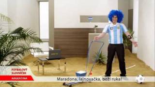 Sazka Tip: Argentina - fotbalový slovníček [reklama]