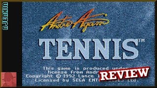 Andre Agassi Tennis - on the SEGA Genesis / Mega Drive - with Commentary !!