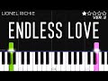 Lionel Richie - Endless Love ft. Diana Ross | EASY Piano Tutorial
