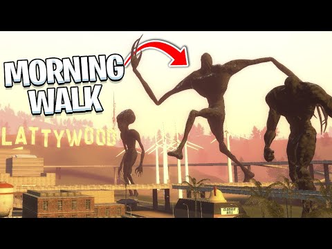 MORNING WALK! *New Trevor Henderson* (Garry's Mod)
