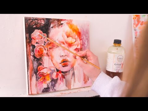 Expressive portrait painting tips💞
