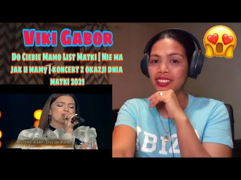 Its MyrnaG REACTS TO Viki Gabor -Do Ciebie Mamo List Matki | Nie ma jak u Mamy