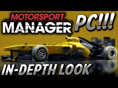 Motorsport Manager ON PC!!! IN-DEPTH LOOK! (New F1 Manager Game on PC!!!)