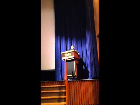 Johann Schmidt - 2012 Tufts Awards Speech