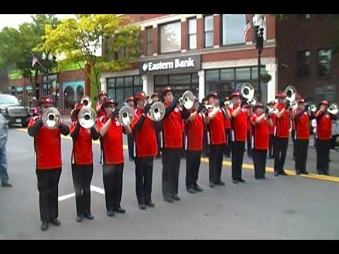 melrose memorial day parde Boston crusaderds