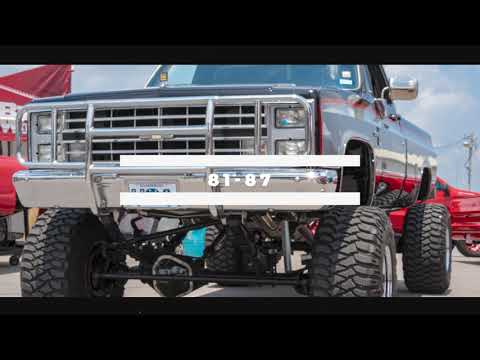 81-87 Chevy C/K Squarebody Truck Blazer and Suburban Grilles