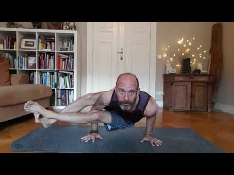 Arm Balance Challenge #3: 8-Angle Pose (Astavakrasana)