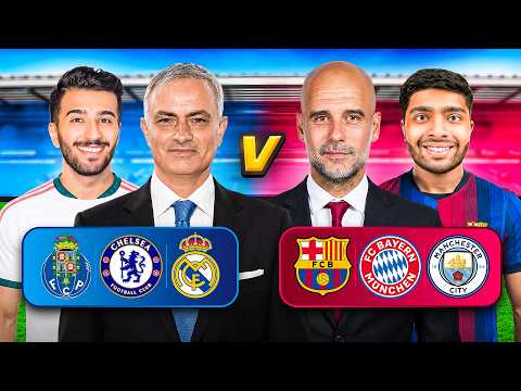 JOSE MOURINHO vs PEP GUARDIOLA Rebuild Showdown!