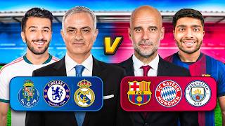 JOSE MOURINHO vs PEP GUARDIOLA Rebuild Showdown!