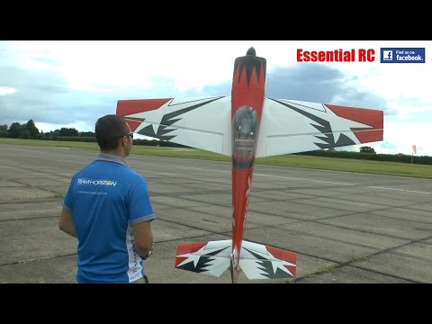 HANGAR 9 EXTRA 300X 120cc ARF (HAN9225) piloted by Azza Stephens (Horizon Hobby UK)