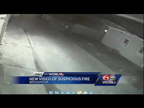 Caught on Camera: Surveillance video shows suspects fleeing Broadmoor fire