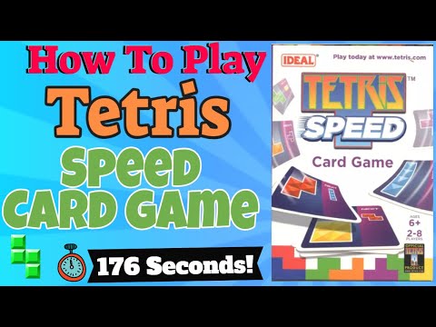 How To Play Tetris Speed Card Game