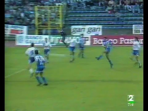 Golazo de Marcos Vales | Deportivo 1-0 Zaragoza | 92/93 | Estadio Riazor