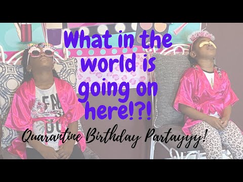 QUARANTINE SPA DAY, FROZEN AND JOJO SIWA BIRTHDAY PARTY!!! WHAT IN THE WORLD IS GOING ON HERE!!!!!
