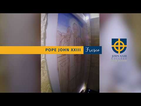 Pope John XXIII Fresco
