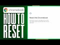 How To Reset A School Chromebook 2025 Step By Step