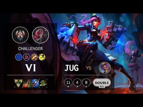 Vi Jungle vs Lillia - EUW Challenger Patch 10.16