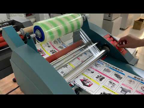 Sysform FL-380 Foil Fusing Machine / Roll Laminating Machine - Cold Lamination Operation